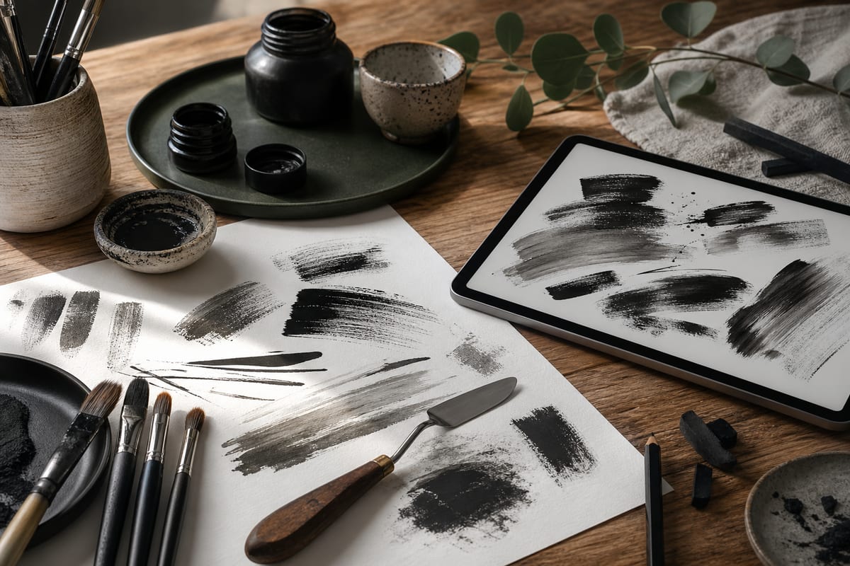 Photoshop 笔刷笔触与数字绘画场景