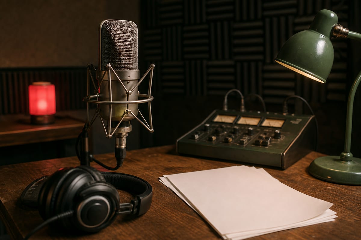 广播剧录音与声音表演工作室